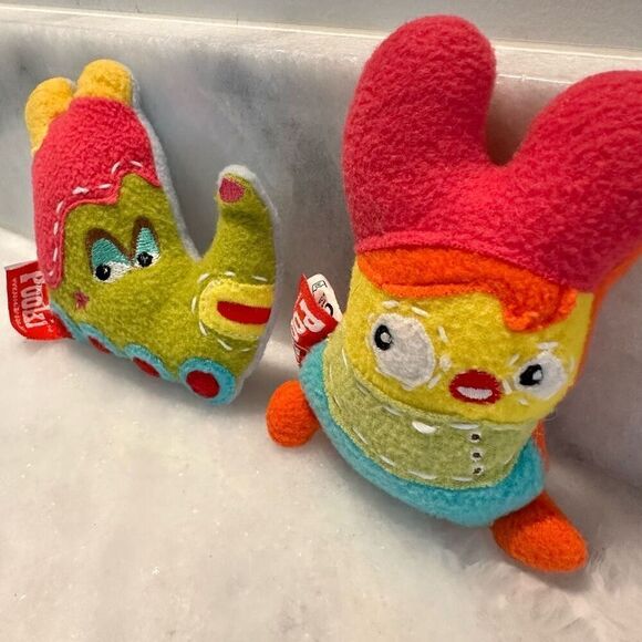 Lot Of 2 Mini Pooki Liloo And Mina Cuddle Plush Toy Set Multicolor OS - Picture 2 of 6